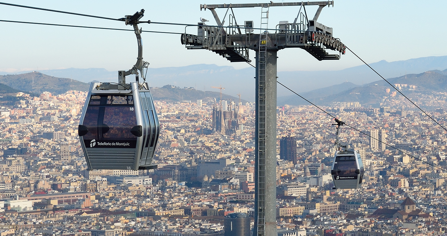 Cable Car Barcelona - Teleferic De Montjuic