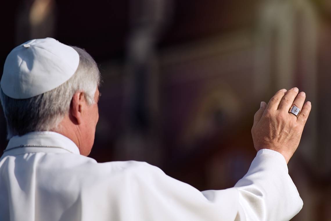 Imatge de la visita del Papa León XIV a Barcelona