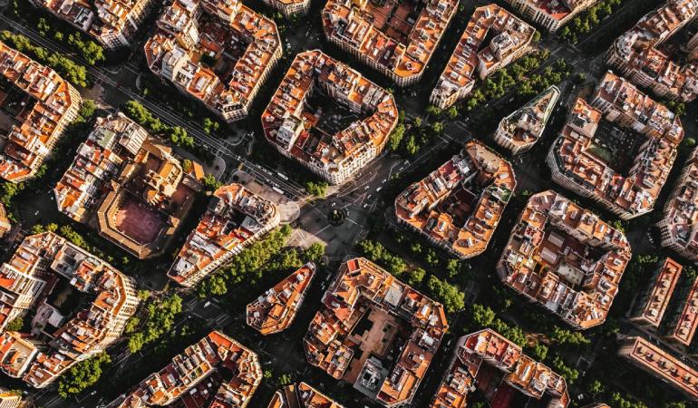Pla aeri de l'Eixample