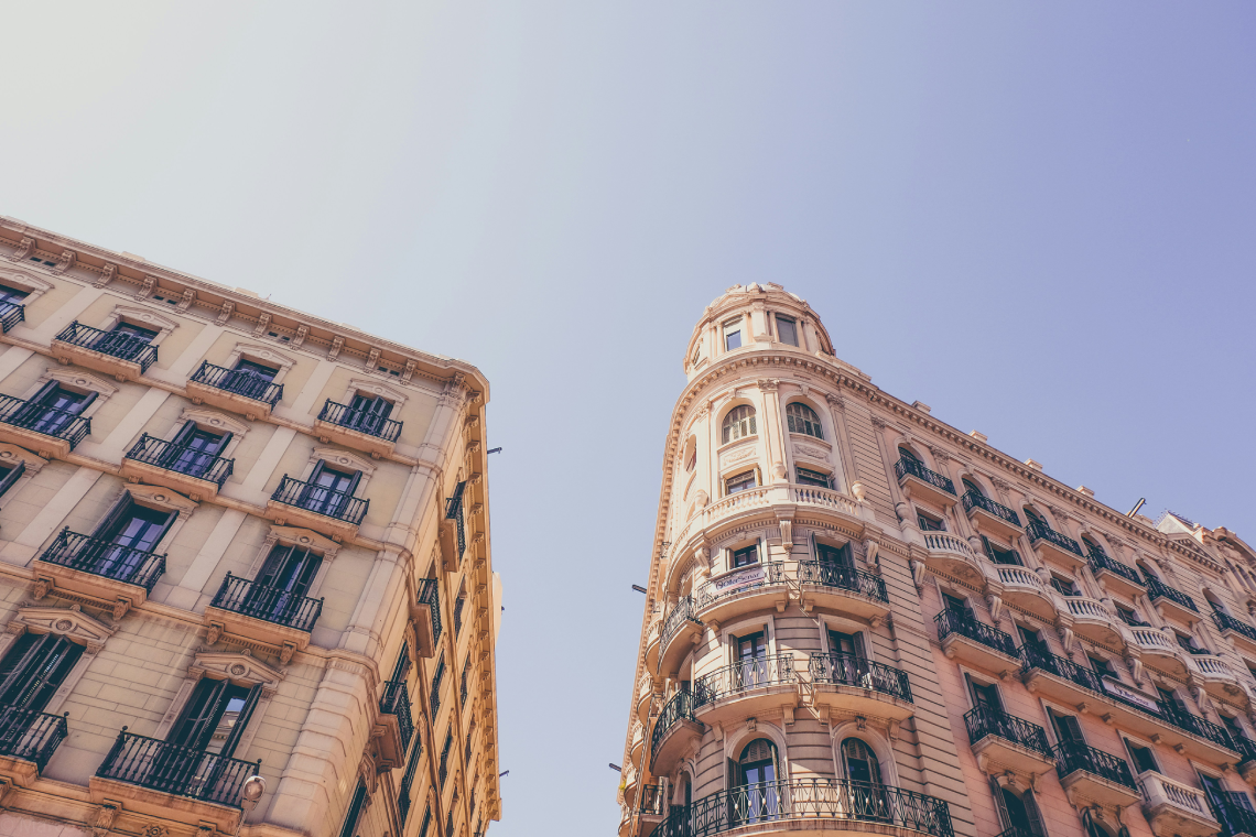 Imatge d'un edifici durant la 48H Open House Barcelona
