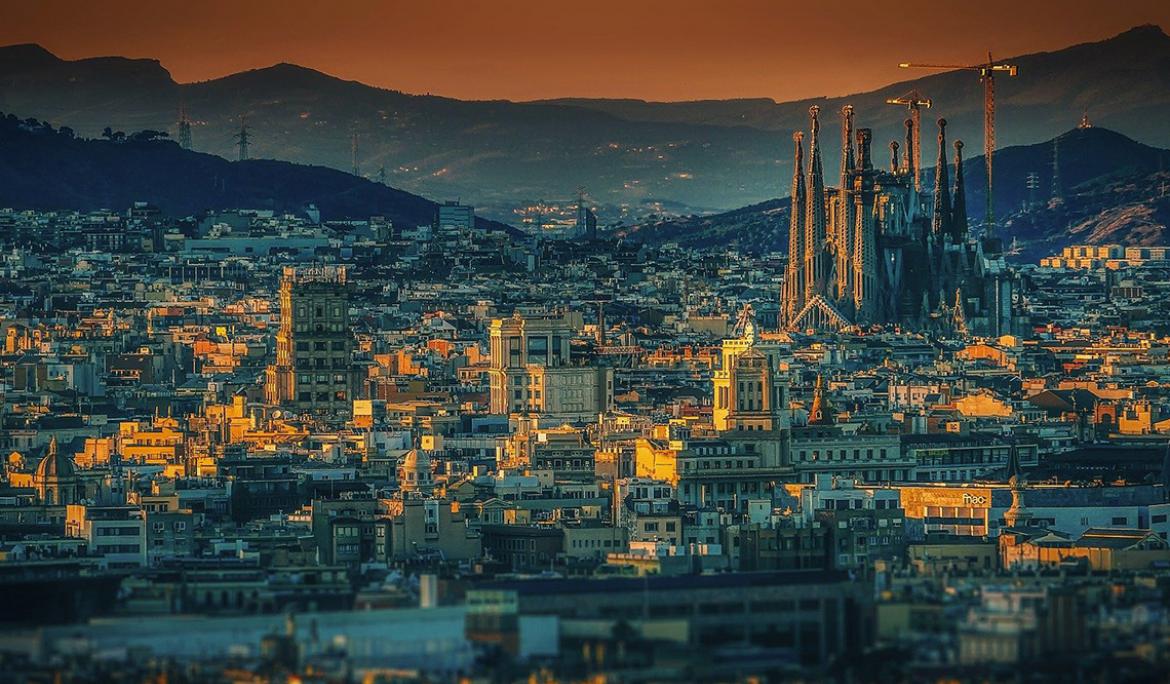 Panoràmica de la ciutat de Barcelona