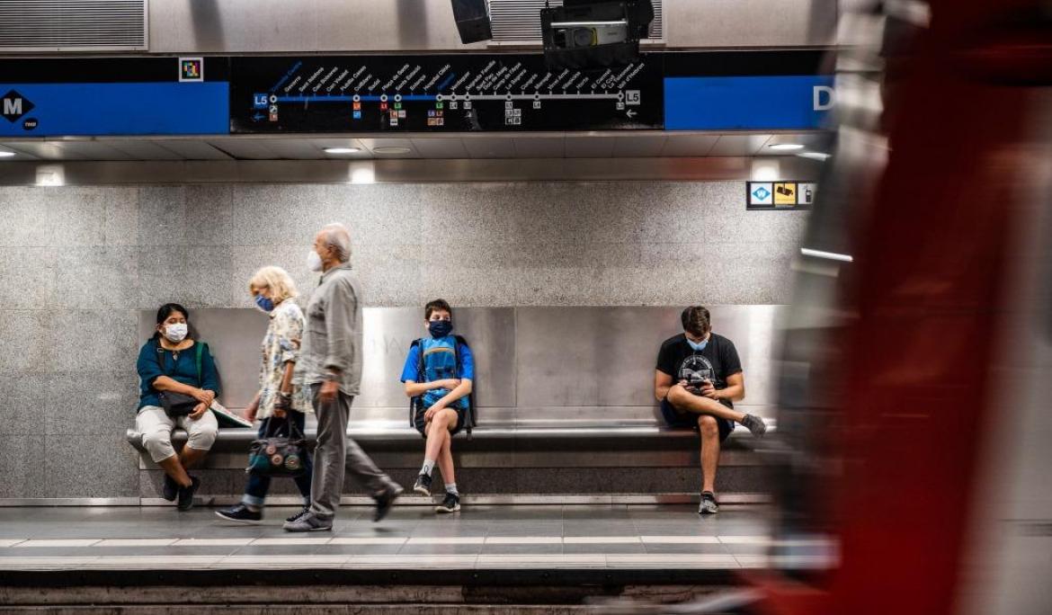 Imatge del metro de Barcelona en l'actualitat