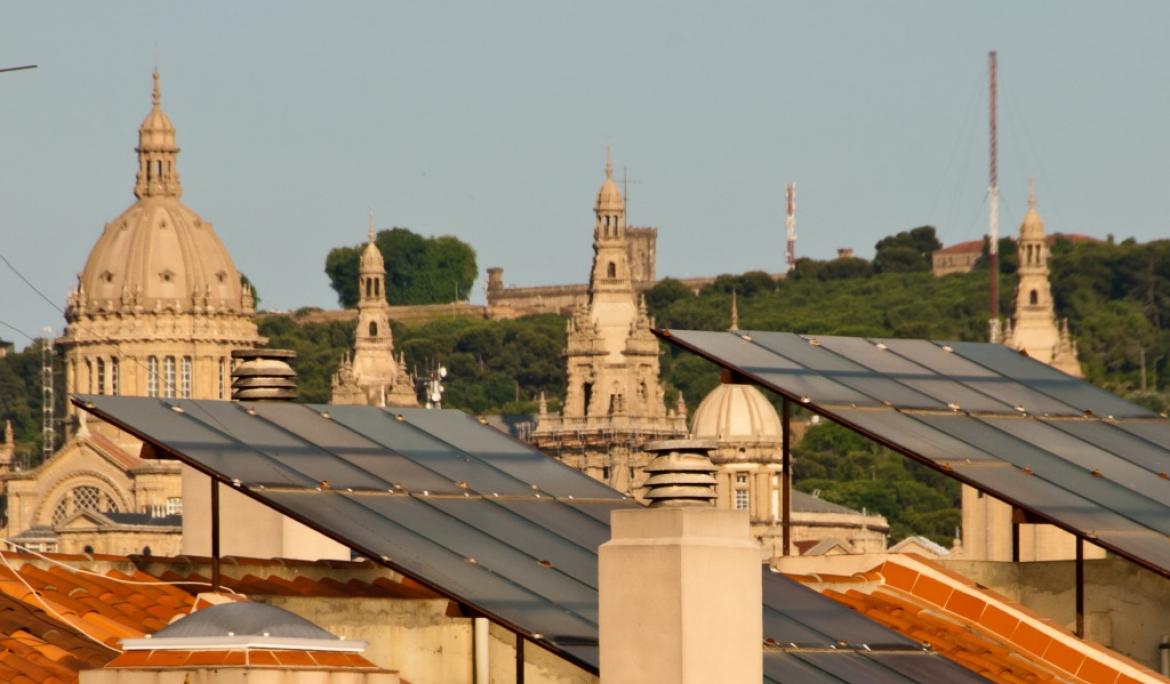 Panoramic view of the roofs of Montjuïc / Photo: TMB