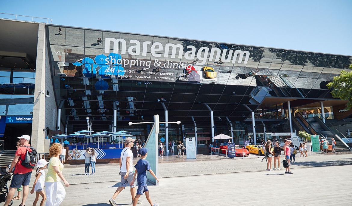 Imatge exterior del Maremàgnum / Foto: TMB