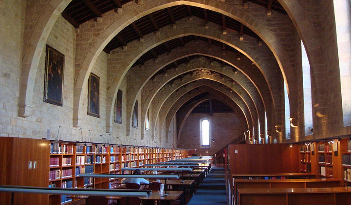 Interior de la Biblioteca Nacional de Catalunya