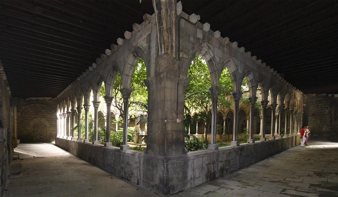 El claustro de la Parroquia Santa Anna es un lugar silencioso y poco conocido / Foto: De Farisori, CC BY-SA 3.0 vía https://commons.wikimedia.org/w/index.php?curid=16141631