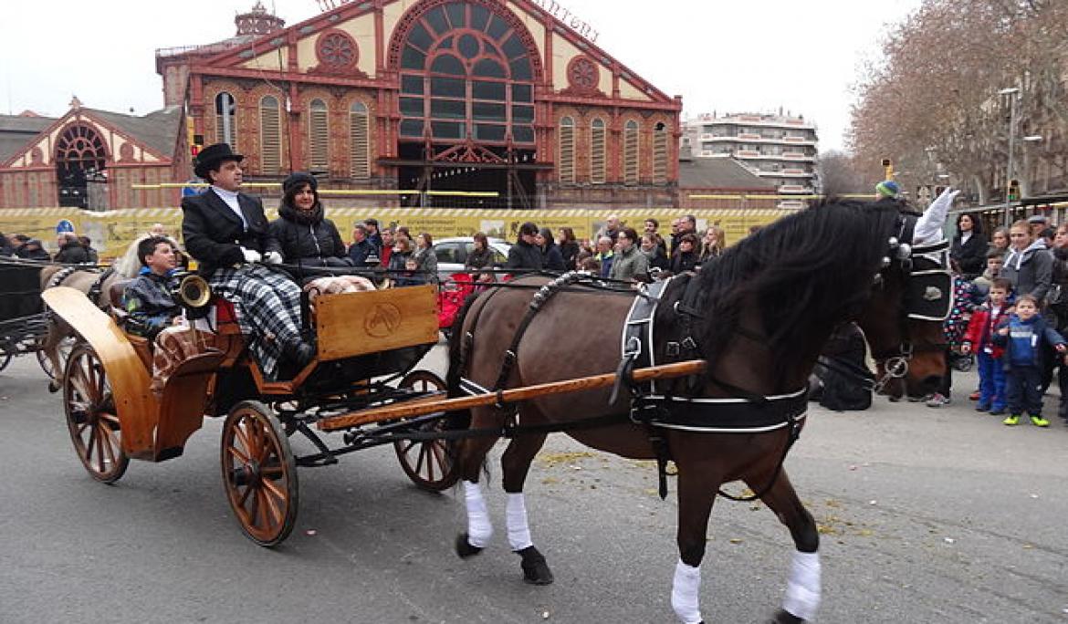 L'esdeveniment més característic de la festa és la cavalcada! / Foto: Jordi Ferrer via WikiCommons