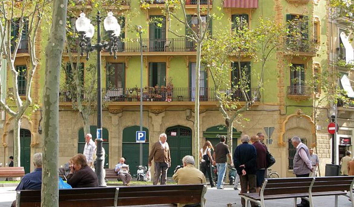 Descubre los rincones y la historia del Poblenou / Foto: Alain Rouiller, CC BY-SA 2.0 , vía Wikimedia Commons