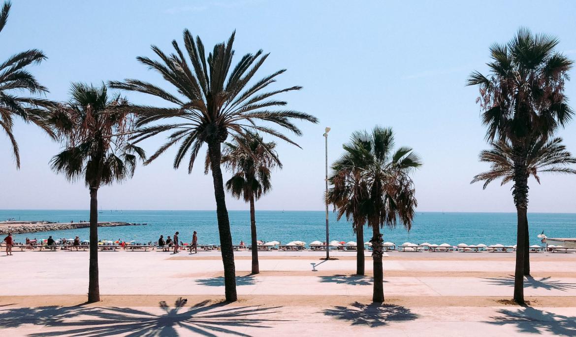 Gaudeix d'un dia de platja a la Barceloneta / Foto: Lucrezia Carnelo via Unsplash