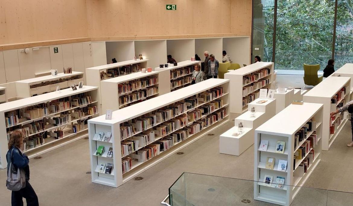 La García Márquez es la número 40 de la red de bibliotecas municipales / Foto: Agnès Trilla