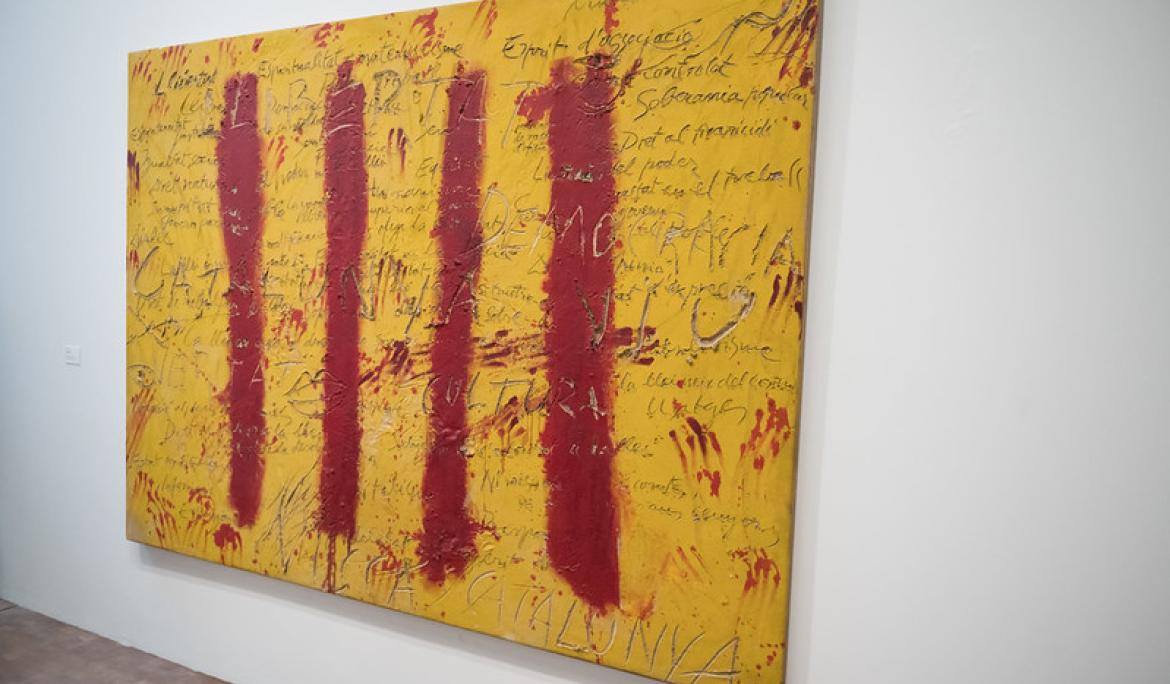 Antoni Tàpies es considerado uno de los artistas más influyentes del siglo XX / Foto: Ayuntamiento de Barcelona