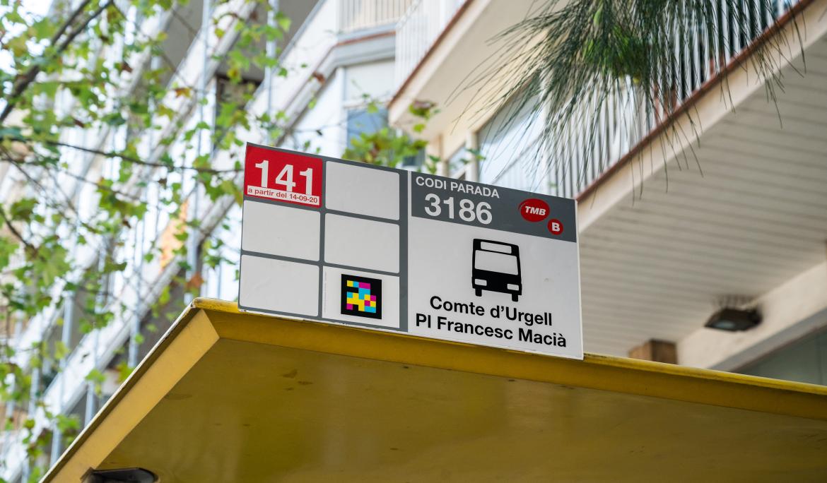 Amb les diferents línies de bus, podràs recórrer Barcelona de punta a punta / Foto: TMB