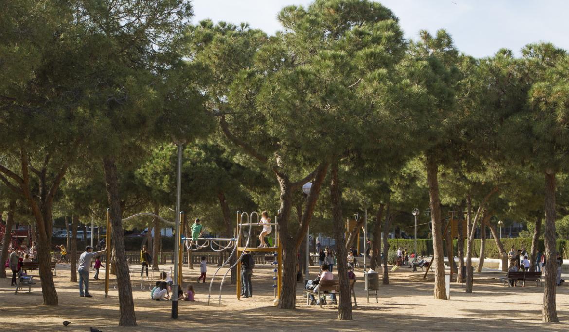 El Parc de Joan Miró és un espai ideal per a nens i nenes / Foto: Barcelona.cat