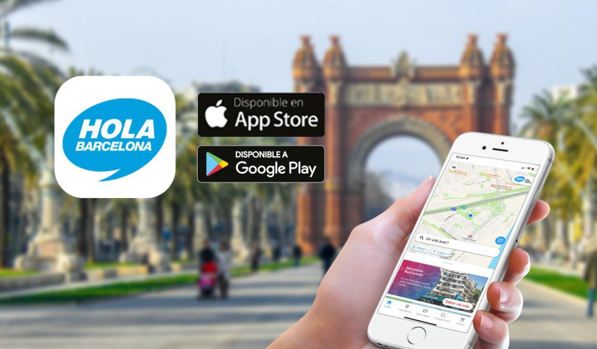 L'app Hola Barcelona és la teva companya perfecta per moure’t per la ciutat / Foto: holabarcelona.com