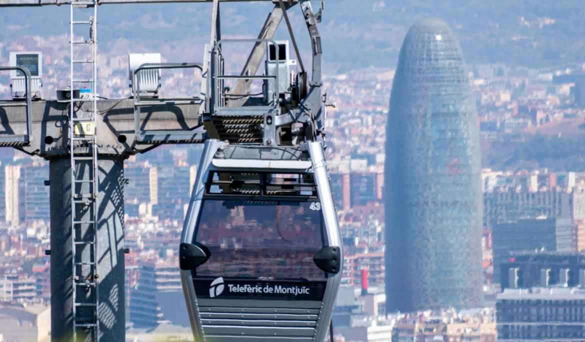 20% de descuento en el Teleférico de Montjuïc / Foto: Nikola Tasic vía Unsplash