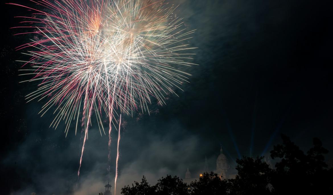 Barcelona es vesteix de festa per celebrar La Mercè, la seva gran cita popular / Foto: Aleix Cabrera via Unsplash
