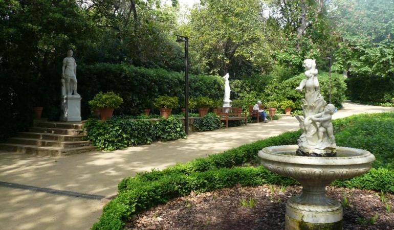 Fuentes de los Jardines de la Tamarita / Foto: Pere López, CC BY-SA 3.0 via la Wikimedia Commons