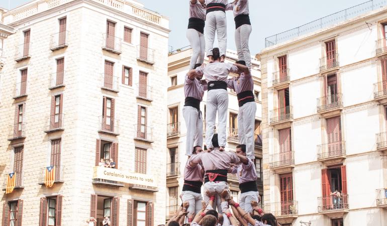 Castellers, una tradició molt catalana